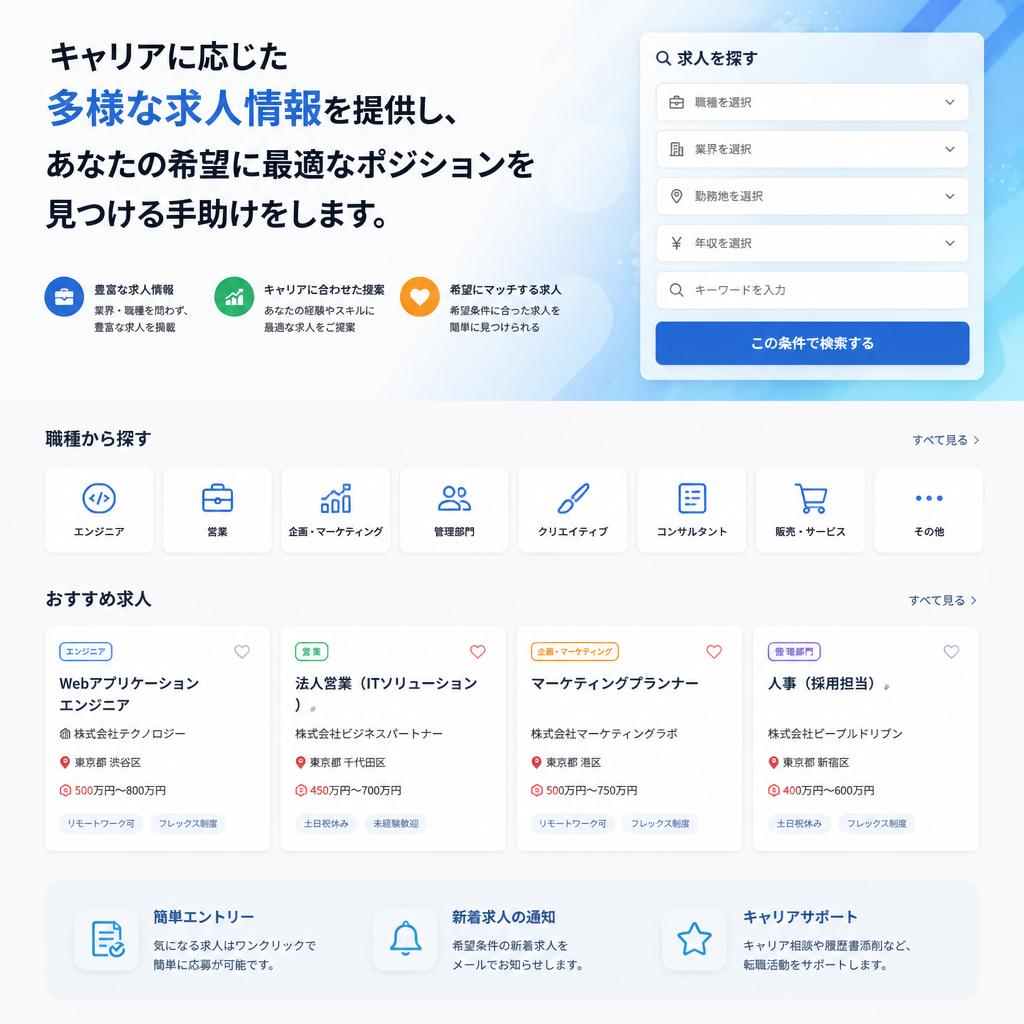 充実の求人情報